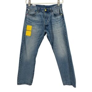 Levi's x LEGO 501 '93 Straight Jeans Mens 33x30 Medium Wash Blue Streetwear